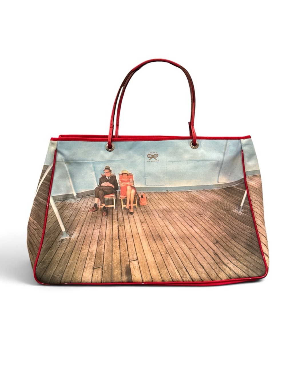 Anya Hindmarch NWT Weekend Couple on a Boat Tote